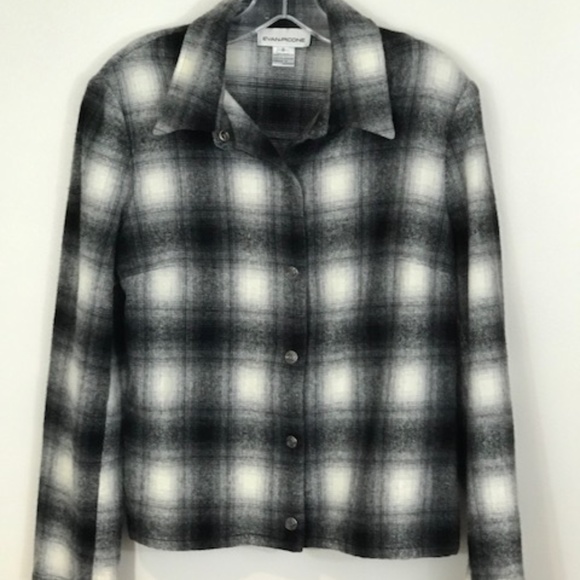 Evan Picone Jackets & Blazers - Wool blend crop jacket by Evan-Picone size 8